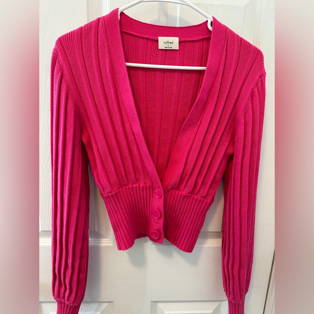 Aritzia plunge cardigan